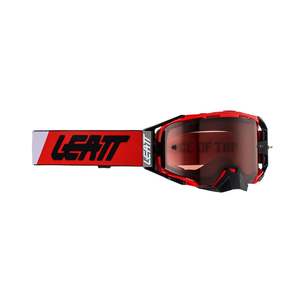 Leatt 2024 Goggles Velocity 6.5 Red - Rose Anti-Fog Lens